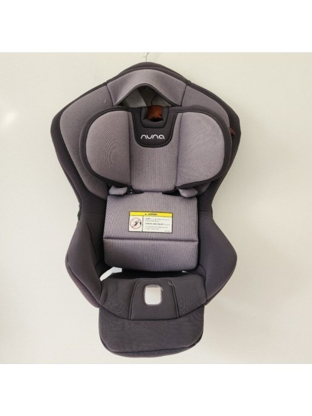 Nuna RAVA Replacement Seat Fabric Cover Set - Grey And Black Original OEM Part